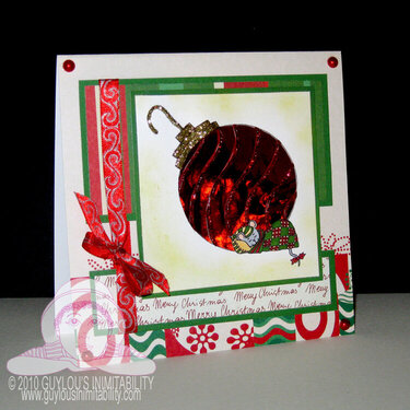 Christmas Mouse Card