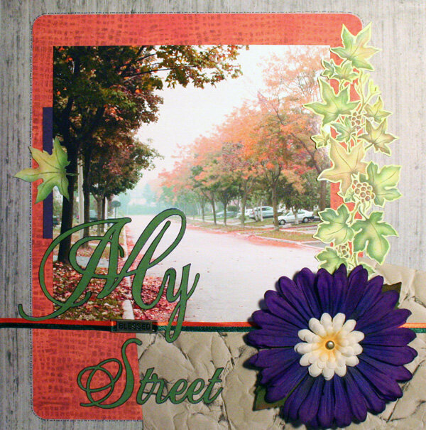 My Blessed Street - *OCT. SCRAP-YOUR-STREET CHALLENGE*