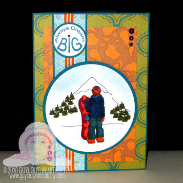Snowboarder - BD Card