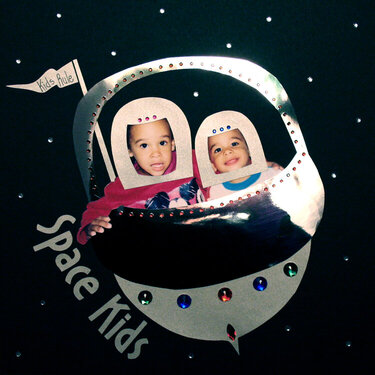 Space Kids **February Cut it out! &amp; Bling Challenges**