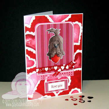 Sundae &amp; Heart - Valentine Card