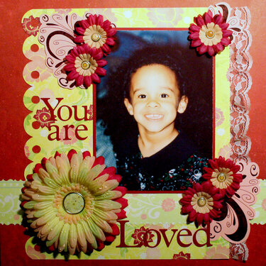 You are loved **We love flowers Challenge**