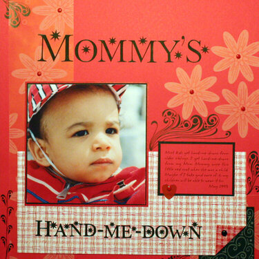 Mommy&#039;s Hand-Me-Down - October **Doodle Challenge**