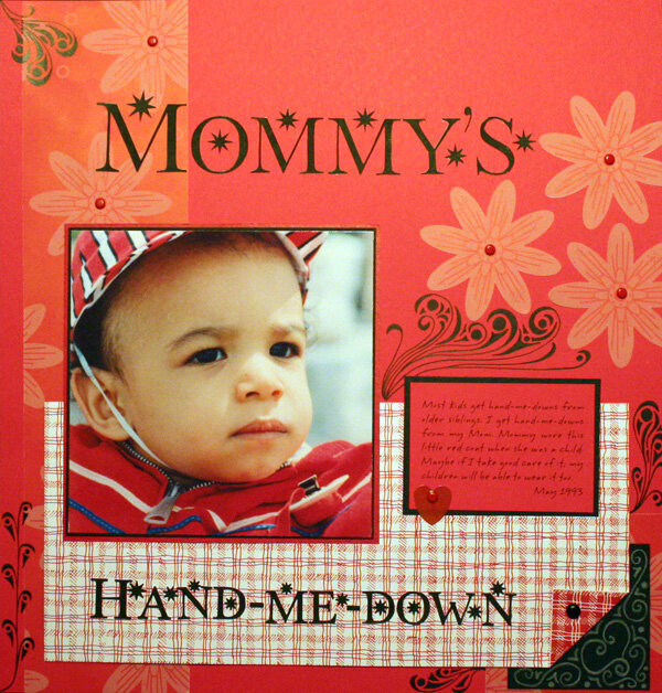 Mommy&#039;s Hand-Me-Down - October **Doodle Challenge**