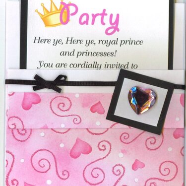 Princess Tea Party Invite