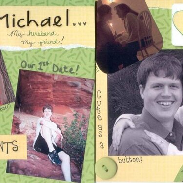 All About Me Book-Michael