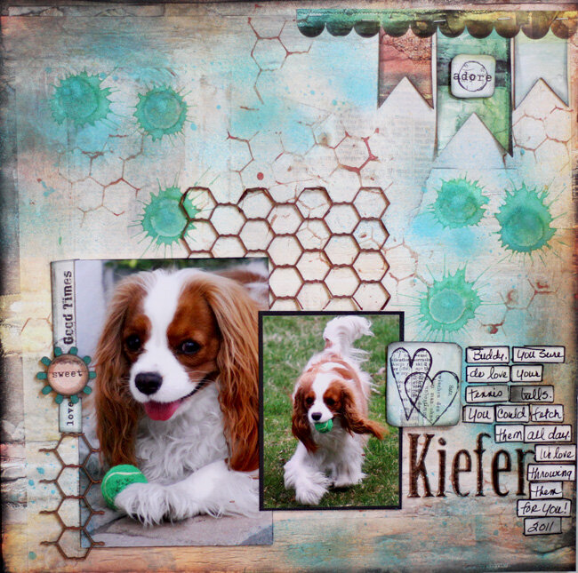 Kiefer - C&#039;est Magnifique Jan. Kit - 7 Dots Studio