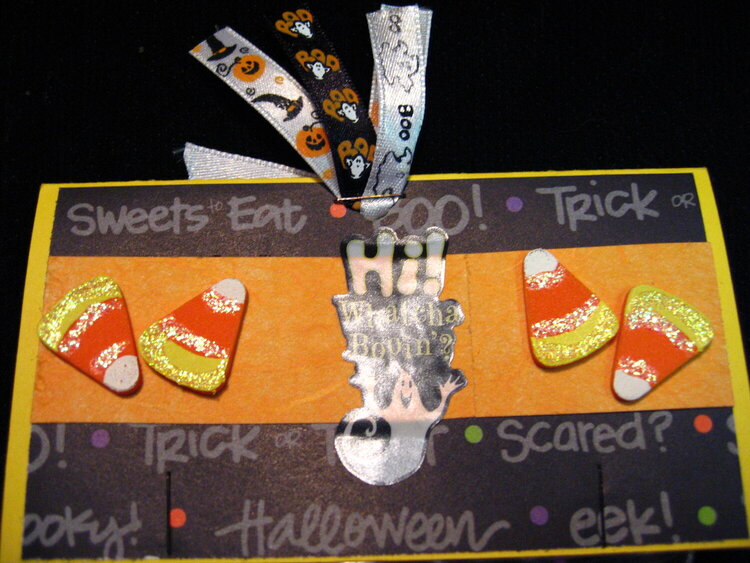 Halloween Treat Bag Tops