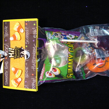 Halloween Treat Bag Tops