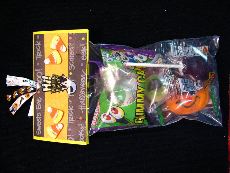 Halloween Treat Bag Tops