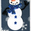 Snowman Christmas Card #1