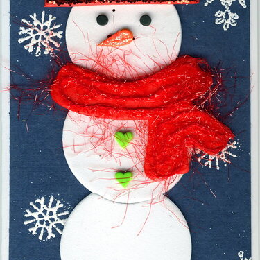 Snowman Christmas Card #3