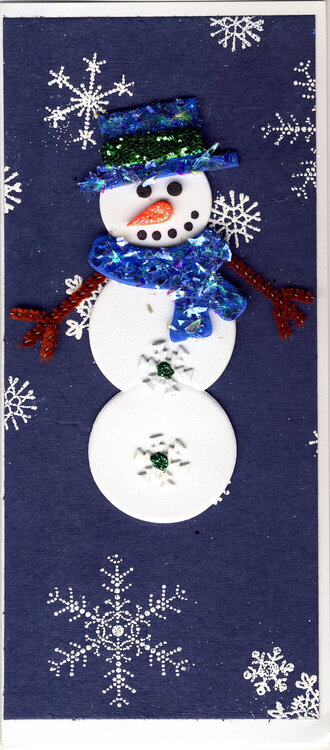 Snowman Christmas Card #4