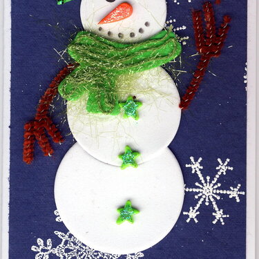Snowman Christmas Card #5