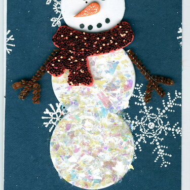Snowman Christmas Card #6