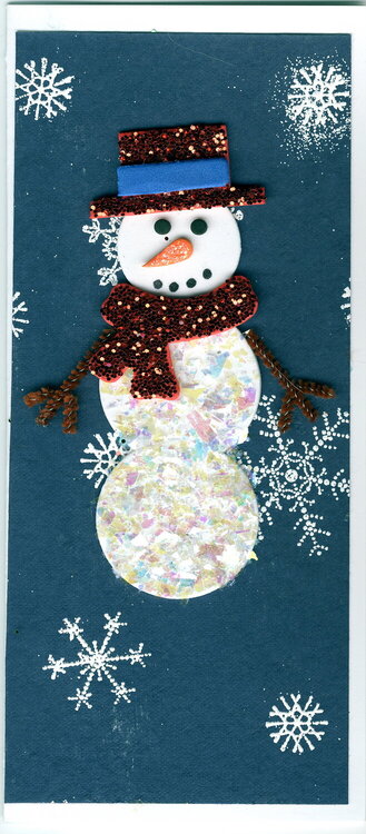 Snowman Christmas Card #6