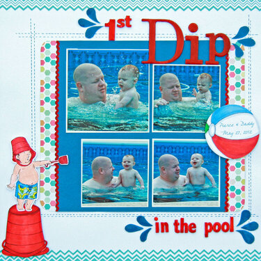 1st Dip in the pool
