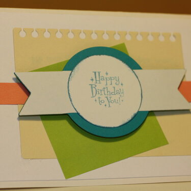 Layered Birthday Card