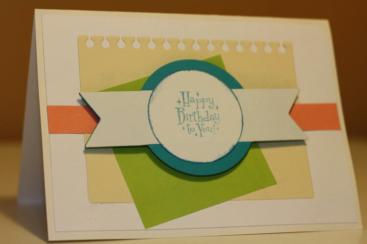 Layered Birthday Card