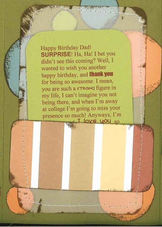 happy birthday dad mini book