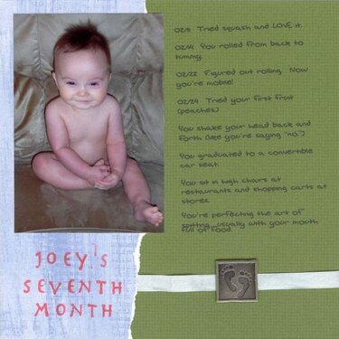 Joey&#039;s Seventh Month
