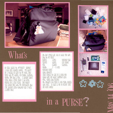 What&#039;s in a purse?