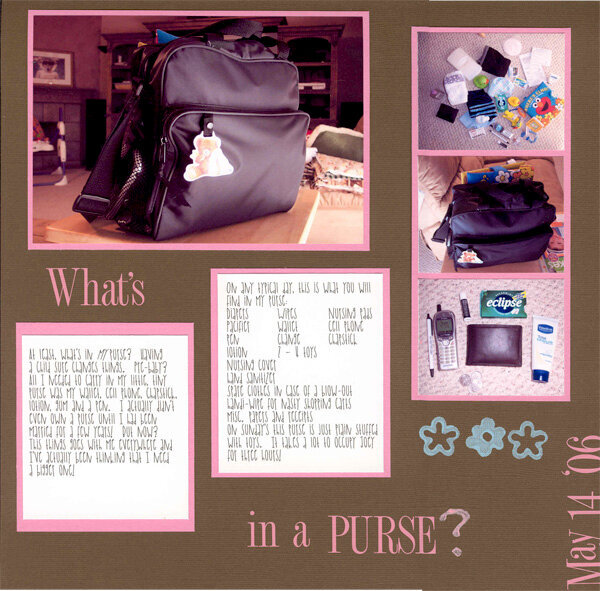 What&#039;s in a purse?