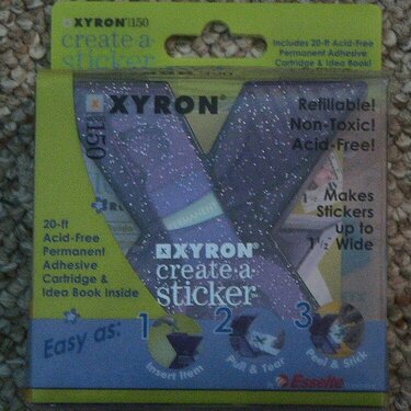 Xyron 150 create-a-sticker