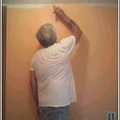 Dad painting