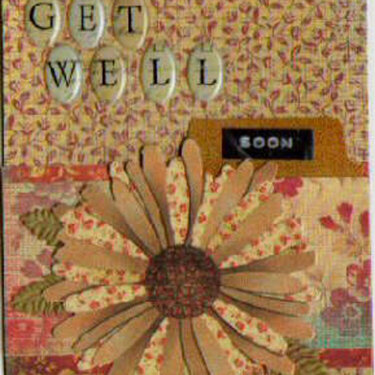 GET WELL SOON card