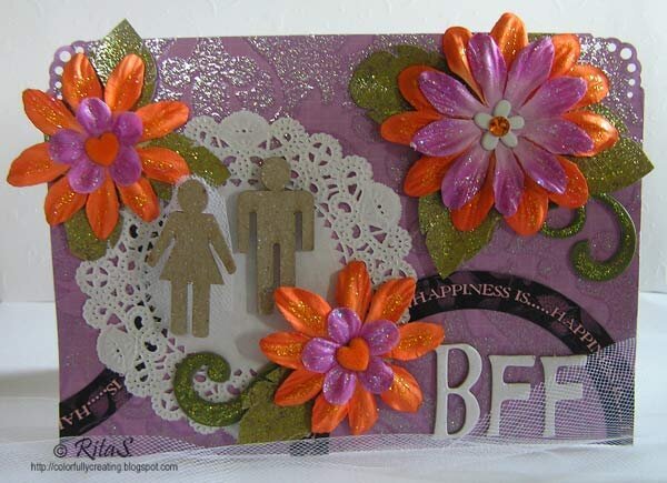 BFF Wedding Card