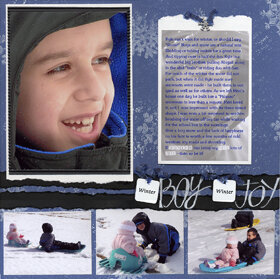 Winter Boy, Winter Joy page 1