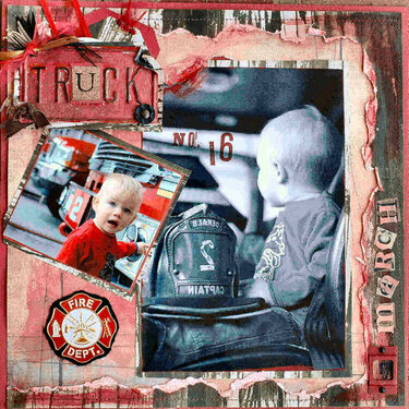 A BOY and his FIRE TRUCK (RT)