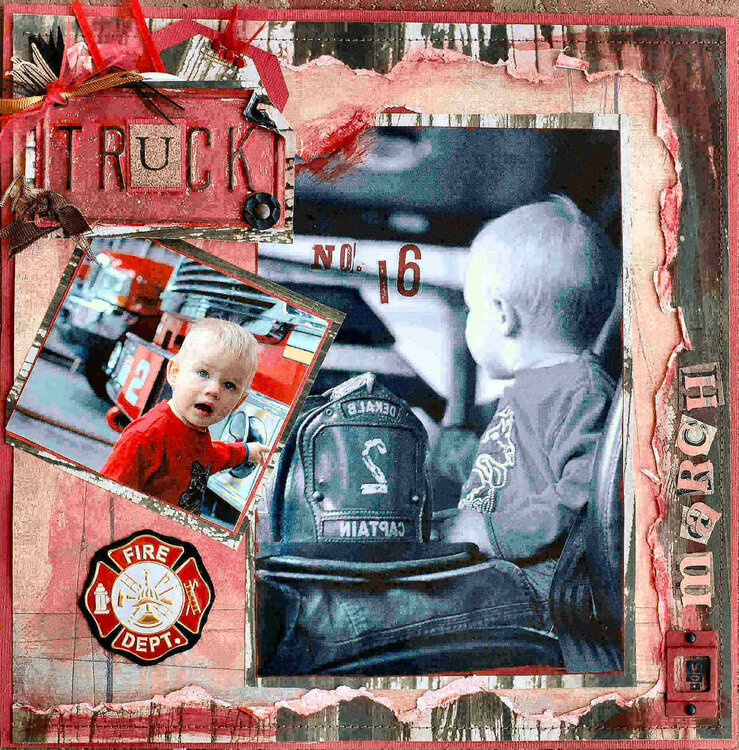 A BOY and his FIRE TRUCK (RT)