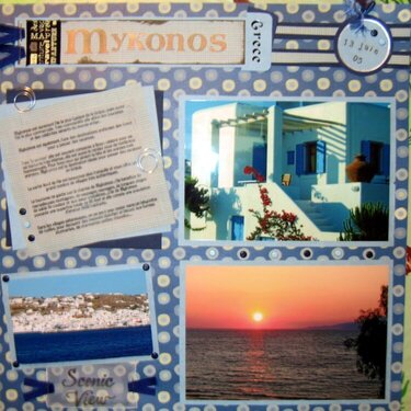 Greece p.3 - The Island of MYKONOS