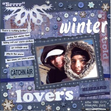 Winter Lovers &amp;amp;#9829;&amp;amp;#9829; DT Karen Foster
