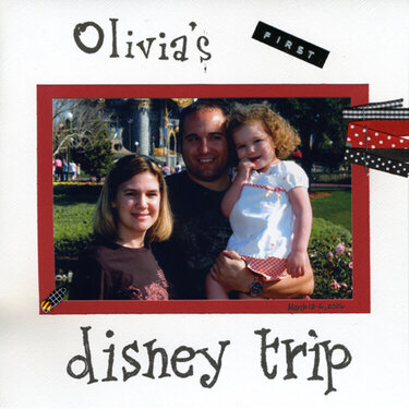 Olivia&#039;s First Disney Trip
