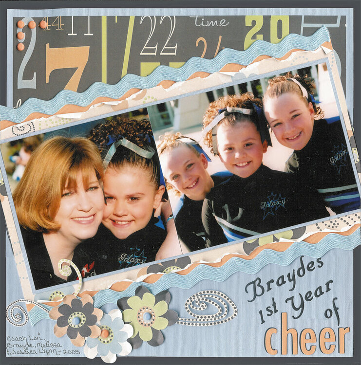 Brayde&#039;s 1st Year of Cheer