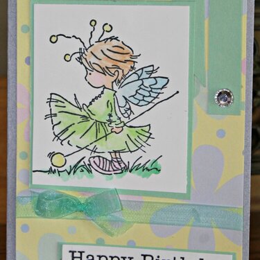 Fairy Birthday Card