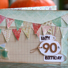 Happy 90th Birthday card