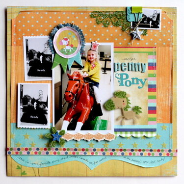 &quot;Penny Pony&quot; Fancy Pants NEW RELEASE Childish Things