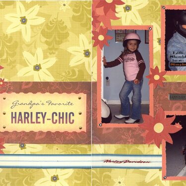 Grandpa&#039;s favorite Harley-Chic