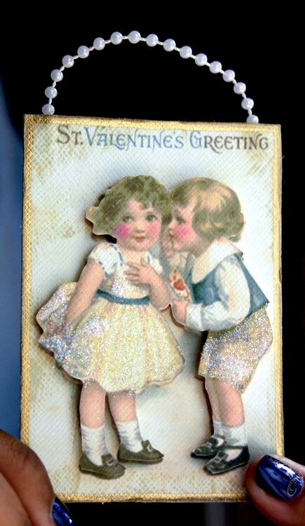 Vintage Valentine&#039;s Day ATC
