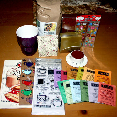 Coffee Swap goodies from my pal, Jordan