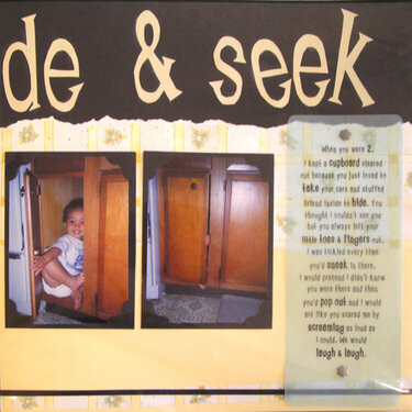 Hide &amp;amp; Seek - right page