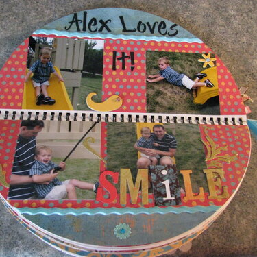 Alex Loves It! Page 2 album for Grandpa