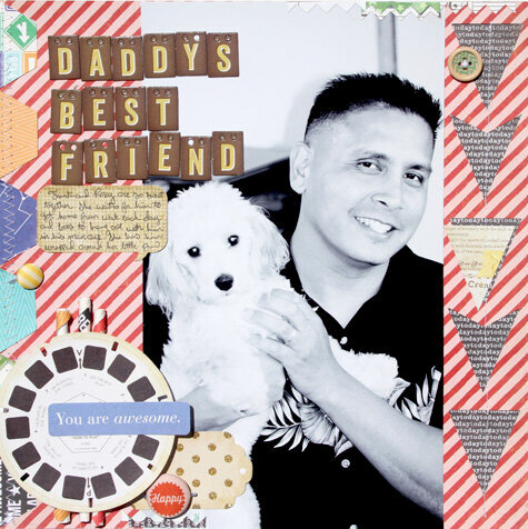 Daddy&#039;s Best Friend *American Crafts Guest DT Spot