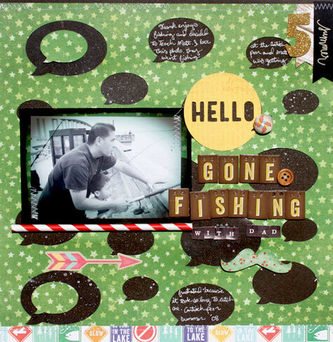 Gone Fishing with Dad *American Crafts Guest DT Spot