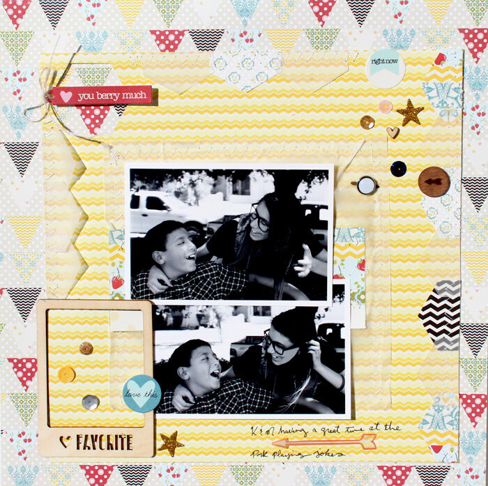 Love You Berry Much *Life Paper Scrapbook