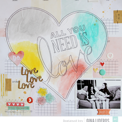 All You Need is Love *American Crafts DT